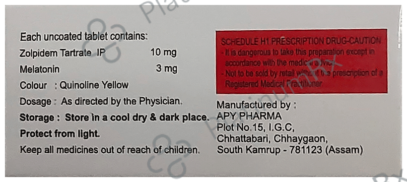 Zolcalm 10mg Tablet