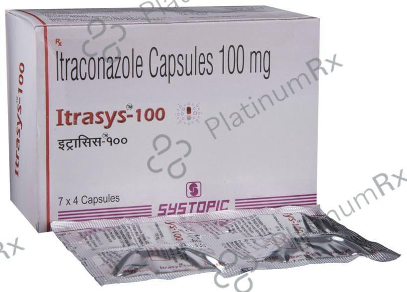 Itrasys 100mg Capsule 4s