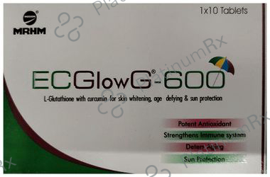 Ecglow G 600 Tablet 10s