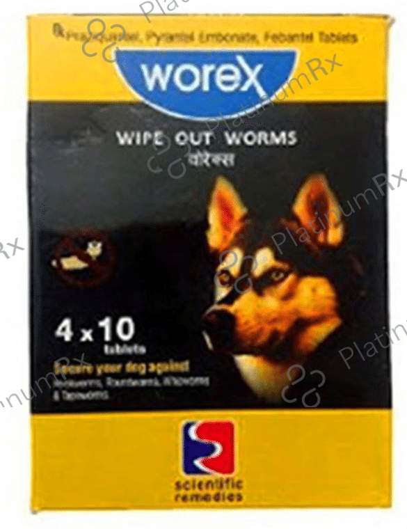 Beaphar Worex Wipe Out Worms (Deworming) Tablets for Dogs