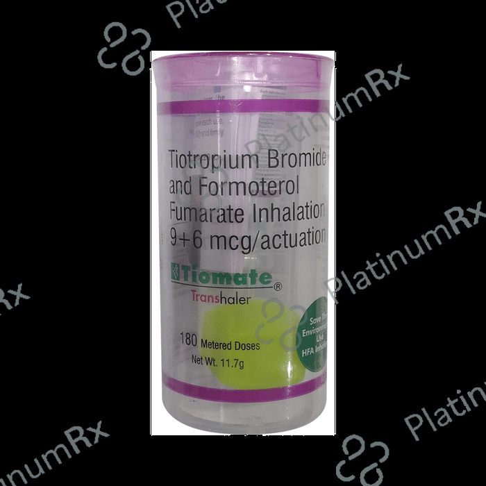 Tiomate 6/9mcg Transhaler 180MDI