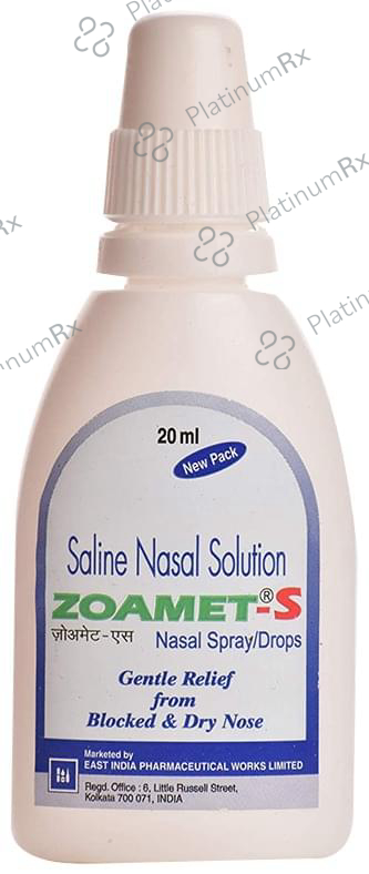 Zoamet S 0.65% Nasal Spray/Drop 20ml