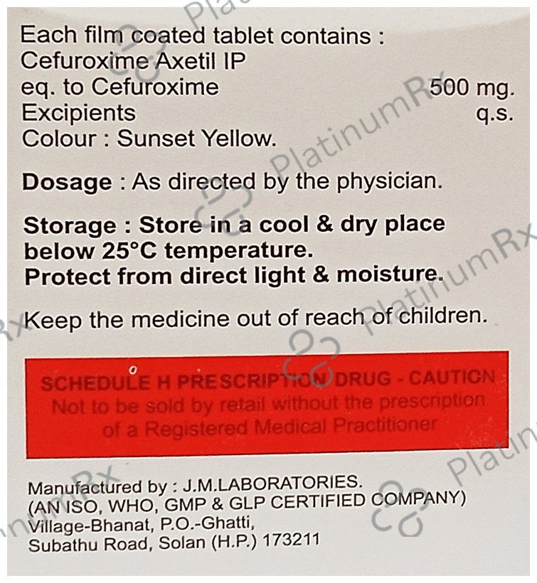 Hipcef 500 Tablet