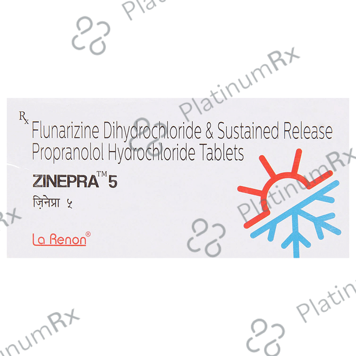 Zinepra 5/40mg Tablet SR 10s