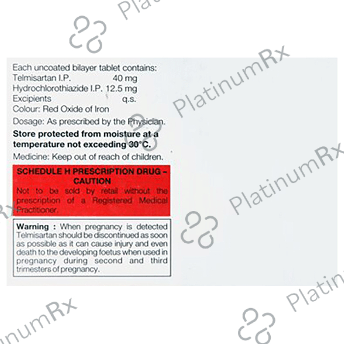 Telpres H 12.5/40mg Tablet 15s