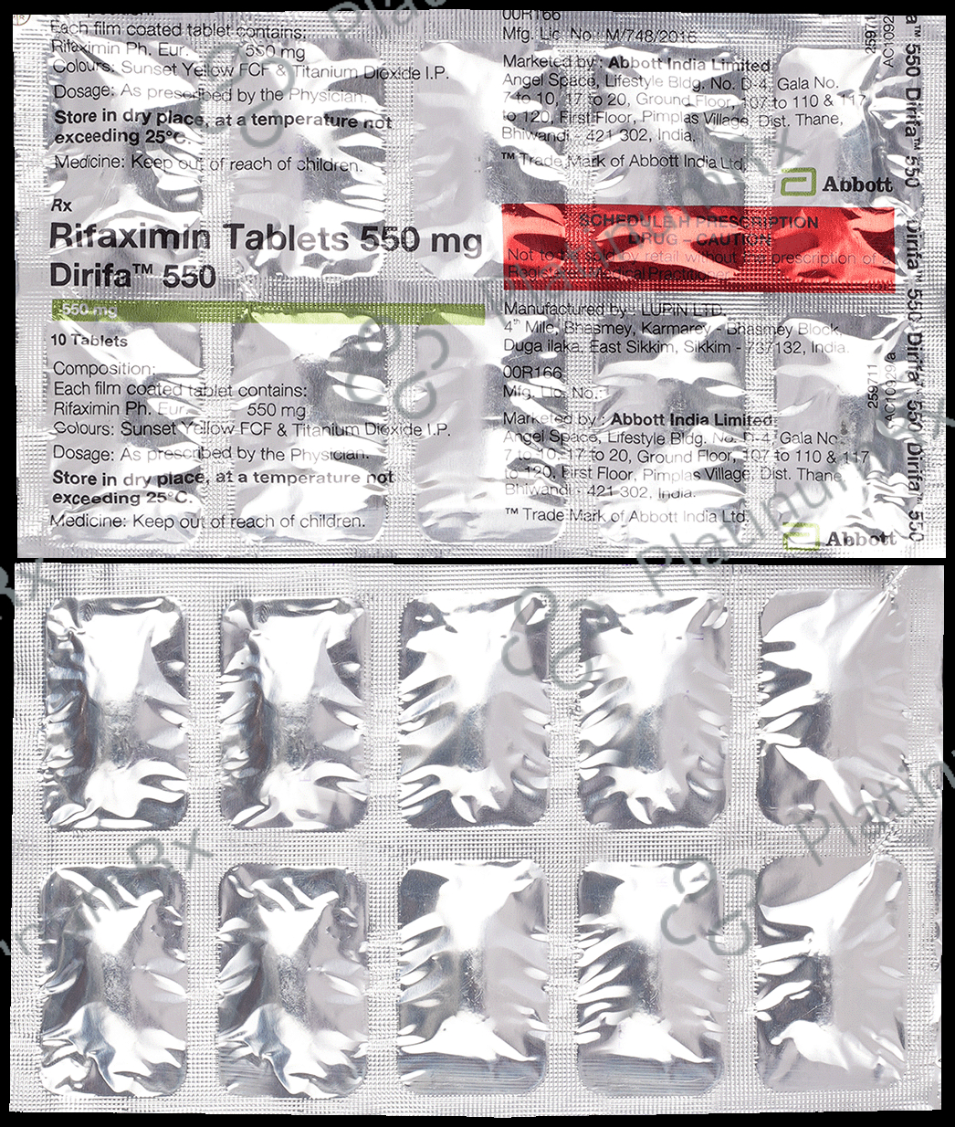 Dirifa 550 Tablet