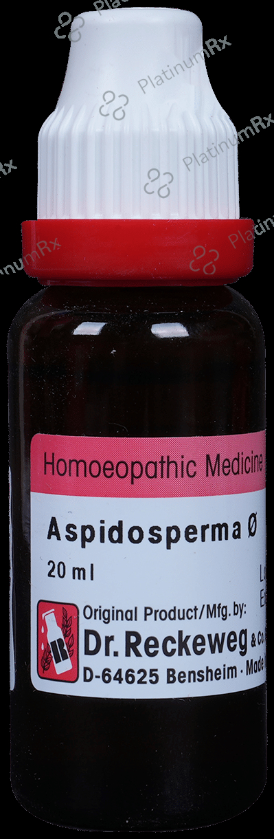 Dr. Reckeweg Aspidosperma Mother Tincture Q