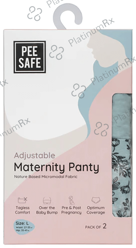 Pee Safe Adjustable Maternity Panty Large