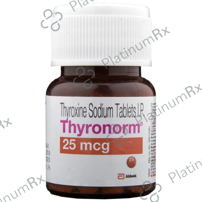 Thyronorm 25mcg Tablet 120s