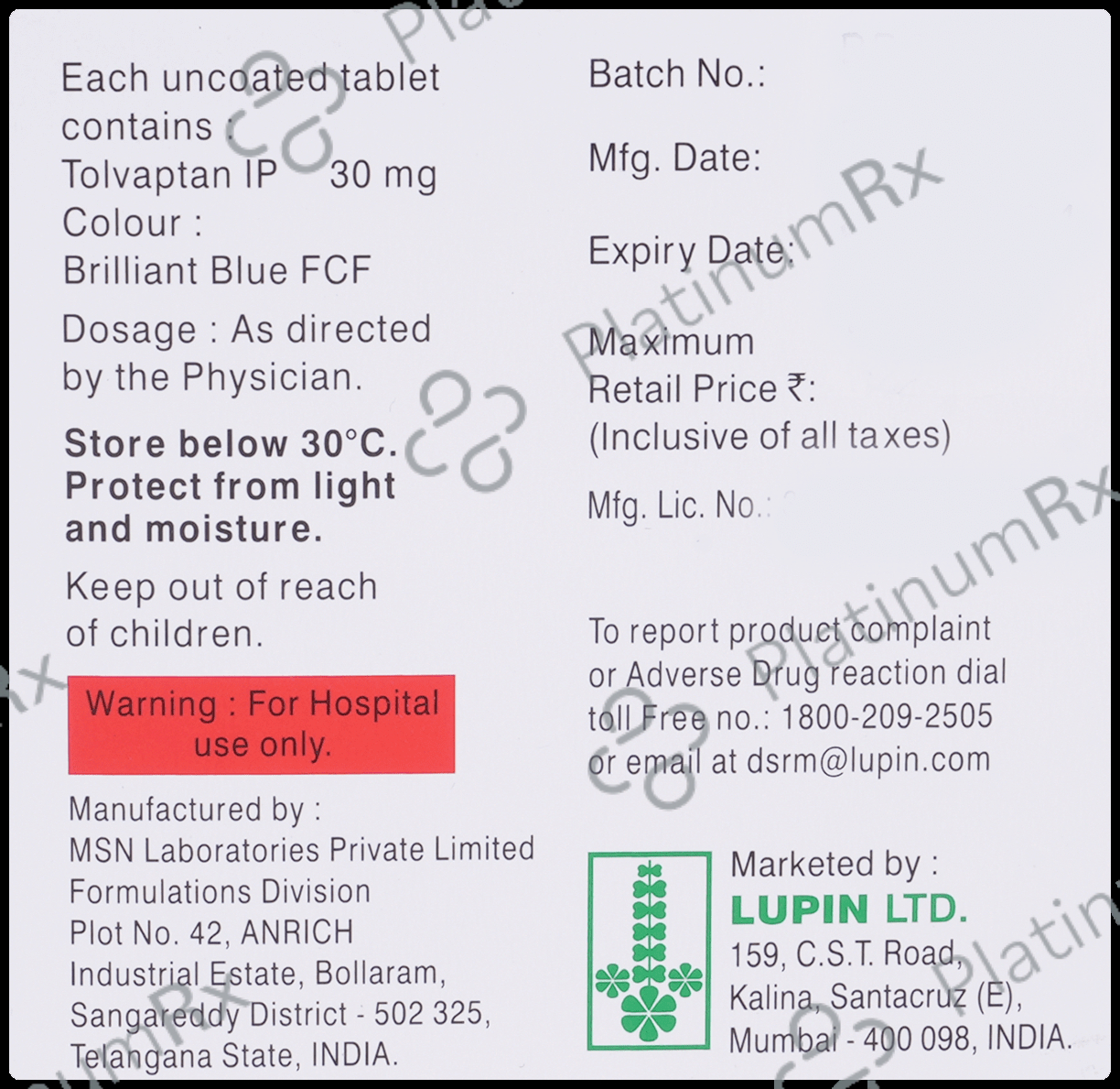 Resodim 30 Tablet