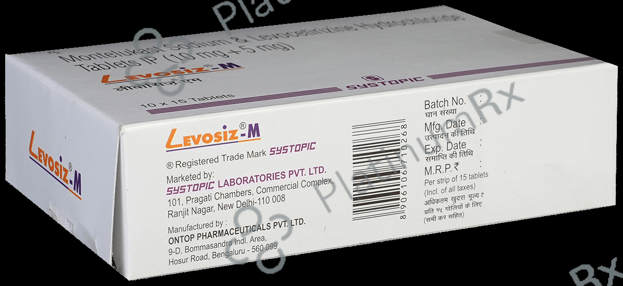 Levosiz M 5/10mg Tablet 15s