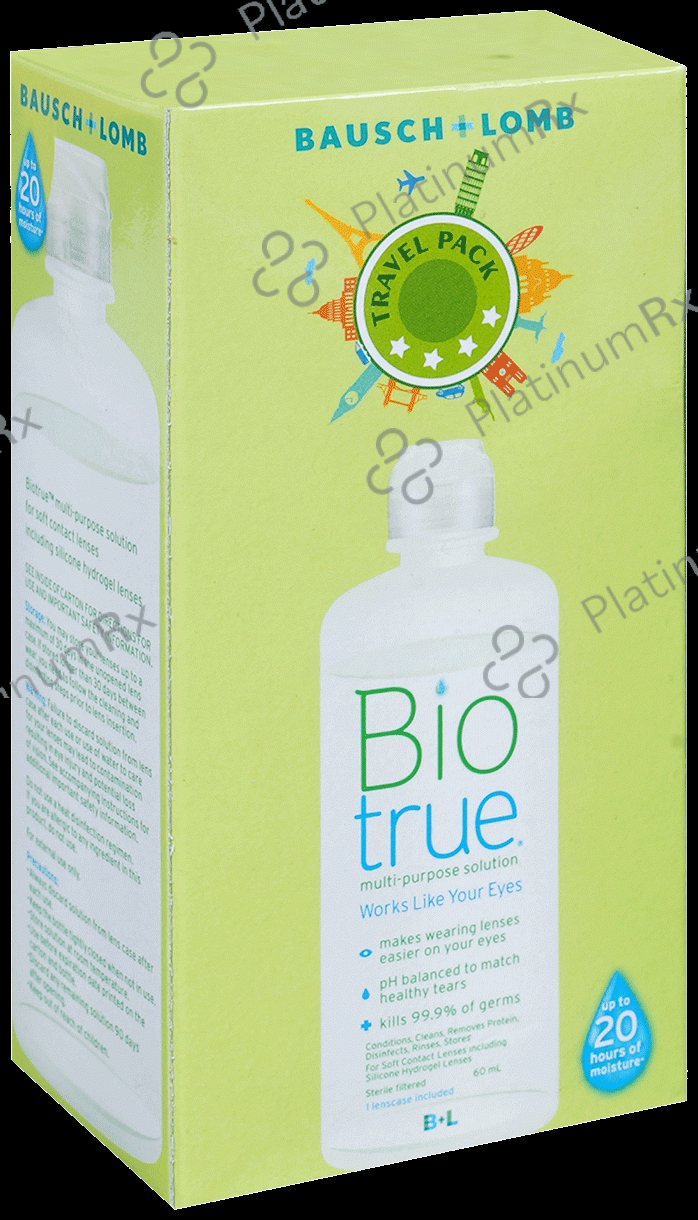 Bio True Multi Purpose Lens Solution 60 ml