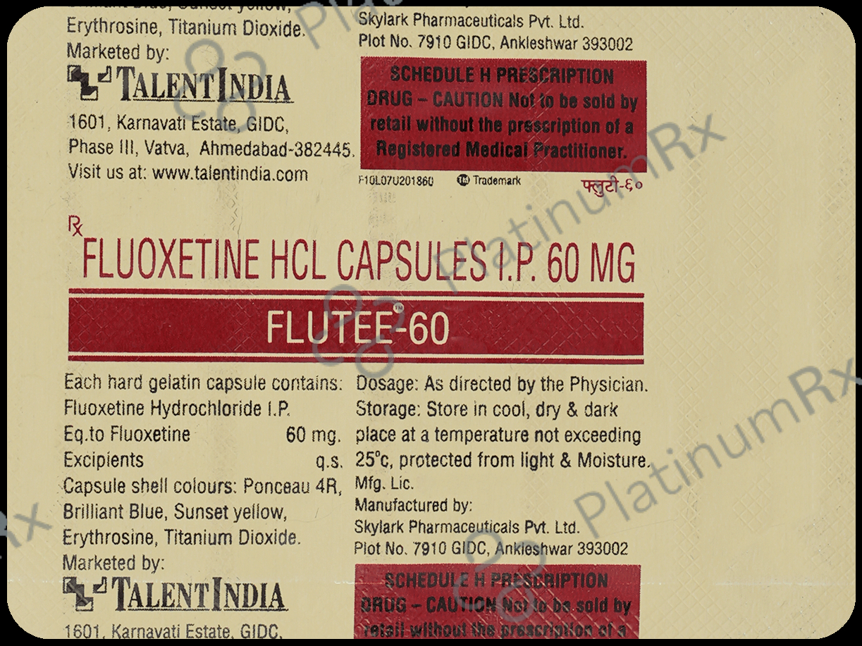 Flutee 60mg Capsule