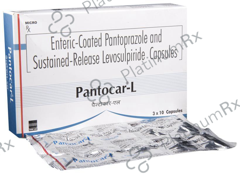 Pantocar L 75/40mg Capsule SR 10s