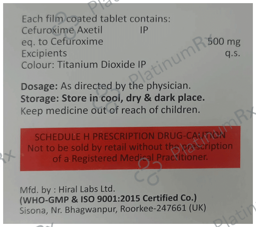 Infoxim 500 Tablet