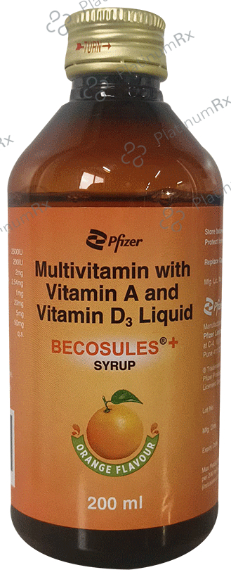 Becosules Plus Syrup 200ml
