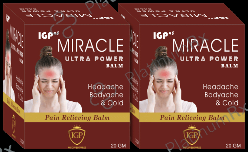 IGP Mediventures Miracle Ultra Power Balm (10gm Each)