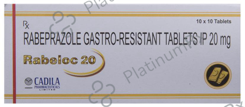 Rabeloc 20mg Tablet 10s