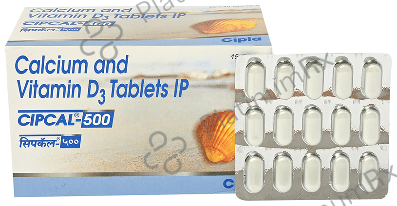 Cipcal 500mg/250IU Tablet 15s