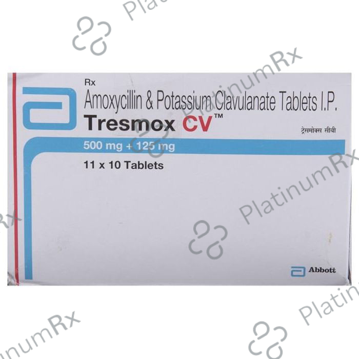Tresmox CV 500/125mg Tablet 10s