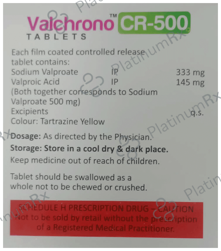 Valchorno CR 500 Tablet