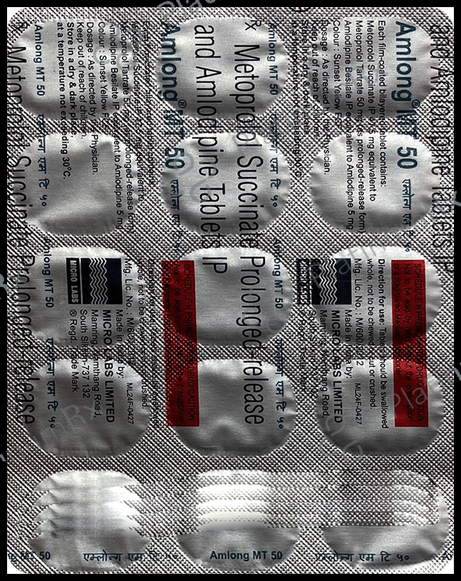 Amlong MT 50mg Tablet PR 15s