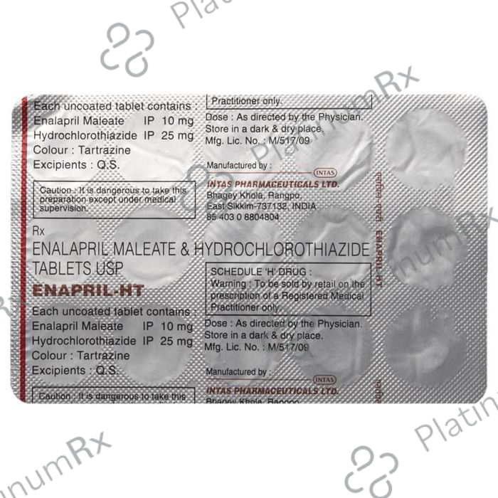 Enapril-HT Tablet 10 Tablet