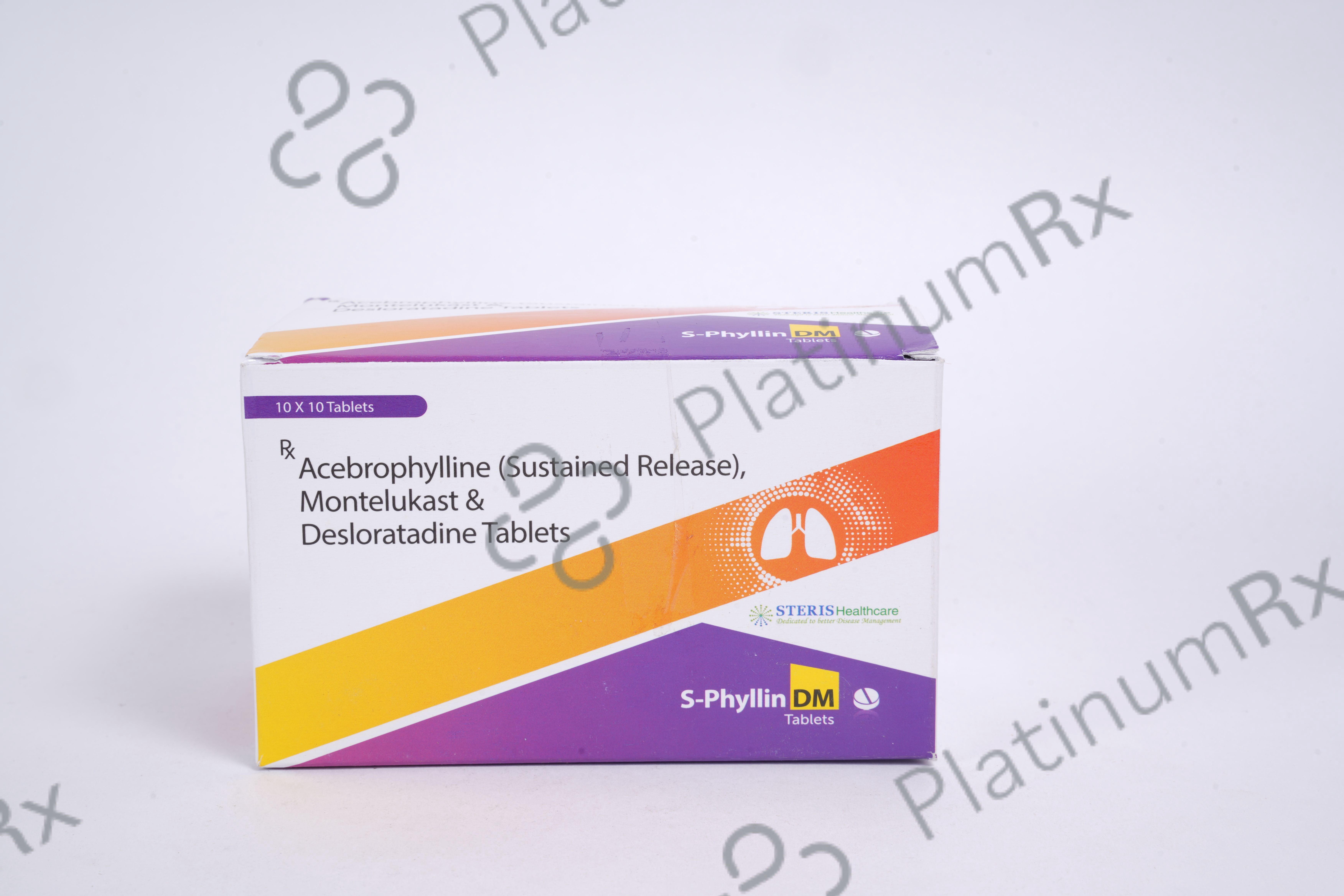 S Phyllin DM SR 200/5/10mg Tablet SR 10s