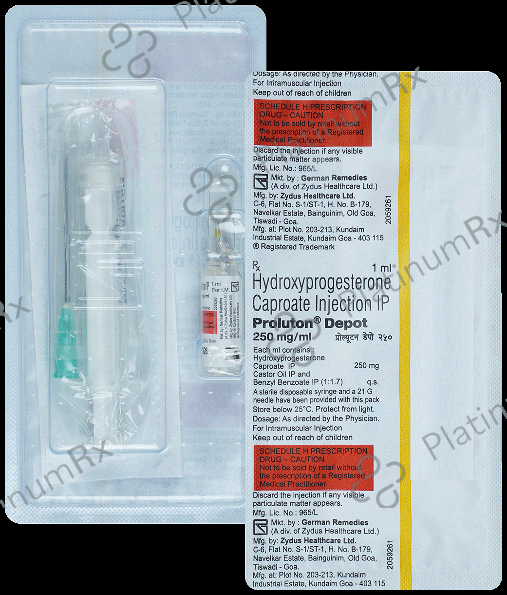 Proluton Depot 250mg/ml Injection