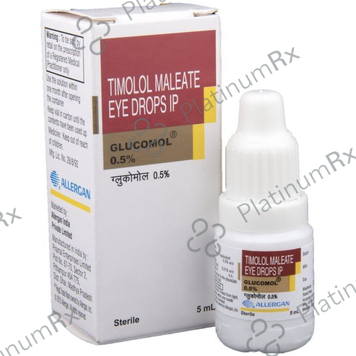 Glucomol 0.5% Eye Drop 5ml