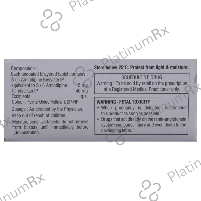 Eslo Tel 5/40mg Tablet 15s