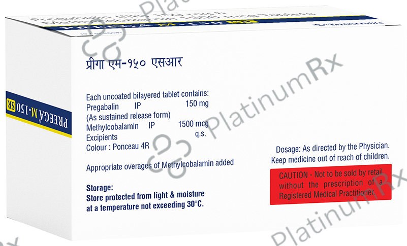 Preega M 150 SR Tablet