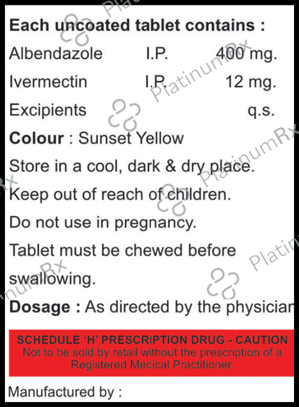 Alewor-I 12 Tablet 4 tablets