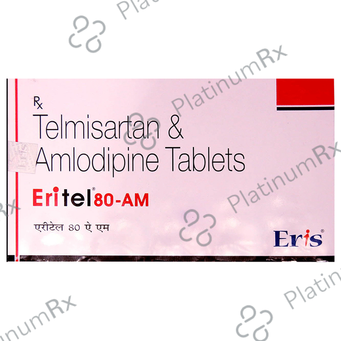 Eritel 80 AM 5/80mg Tablet 15s