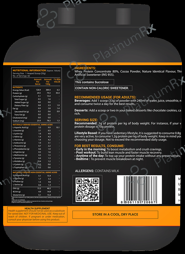 OSOAA Whey Protein Concenrate Cafe Mocha 2 kg