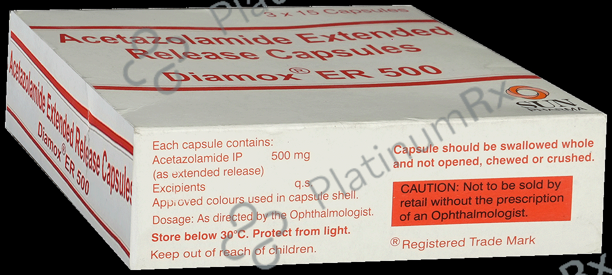 Diamox ER 500mg Capsule 15s