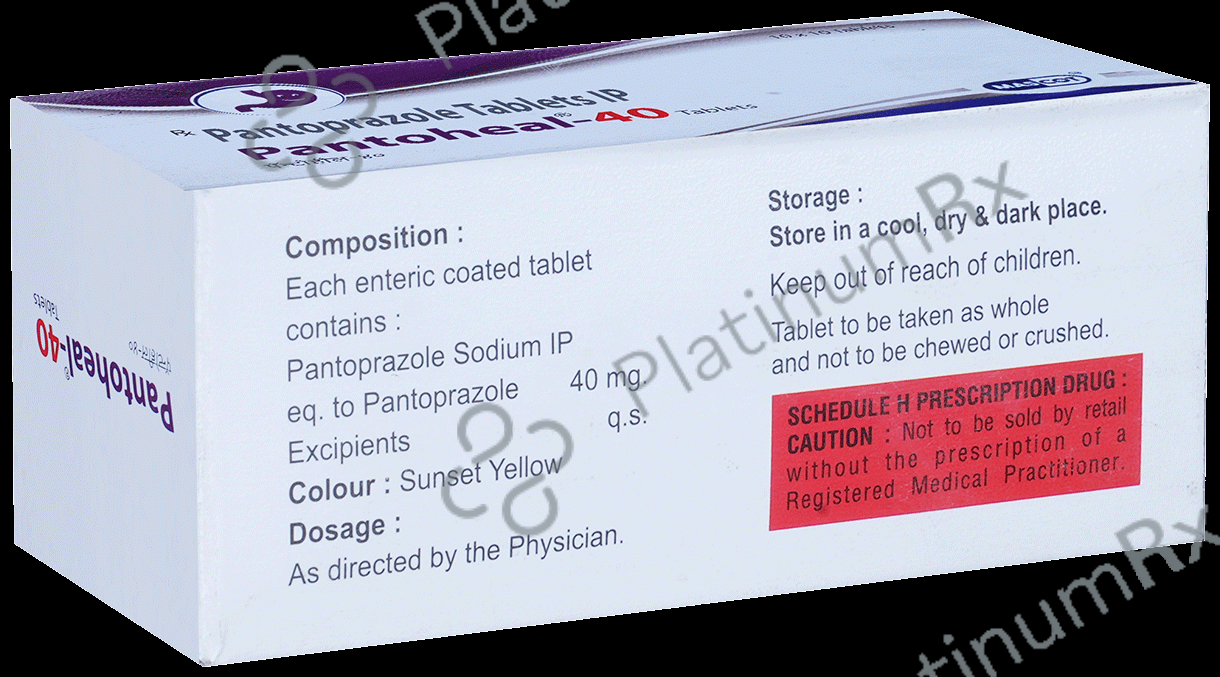 Pantoheal 40mg Tablet