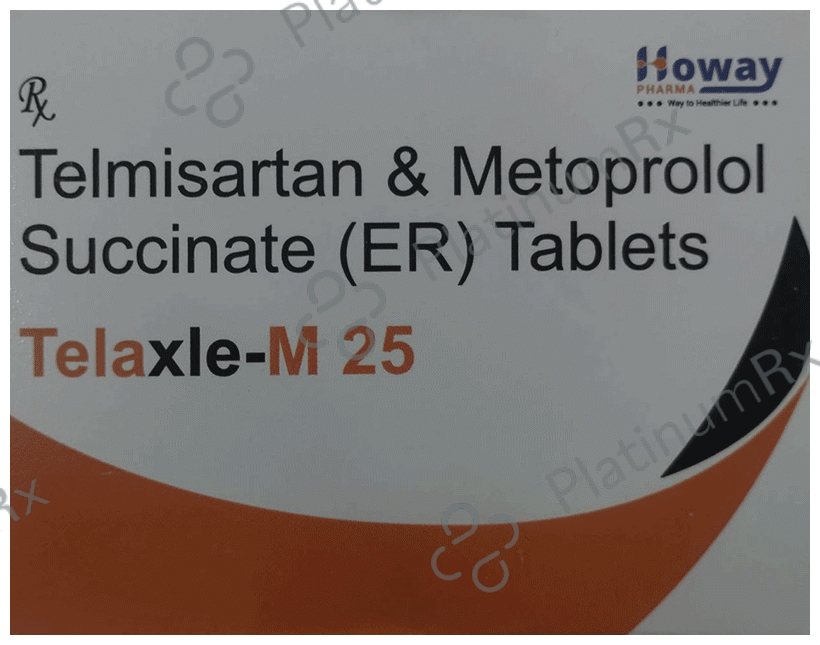 Telaxle M 25 Tablet ER 10s