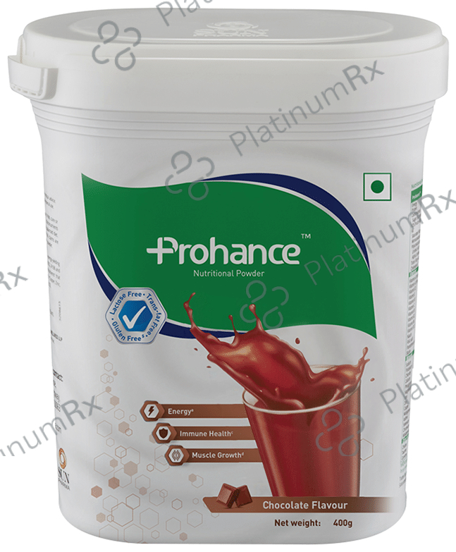 Prohance Complete Drink Flavour Powder Chocolate 400gm