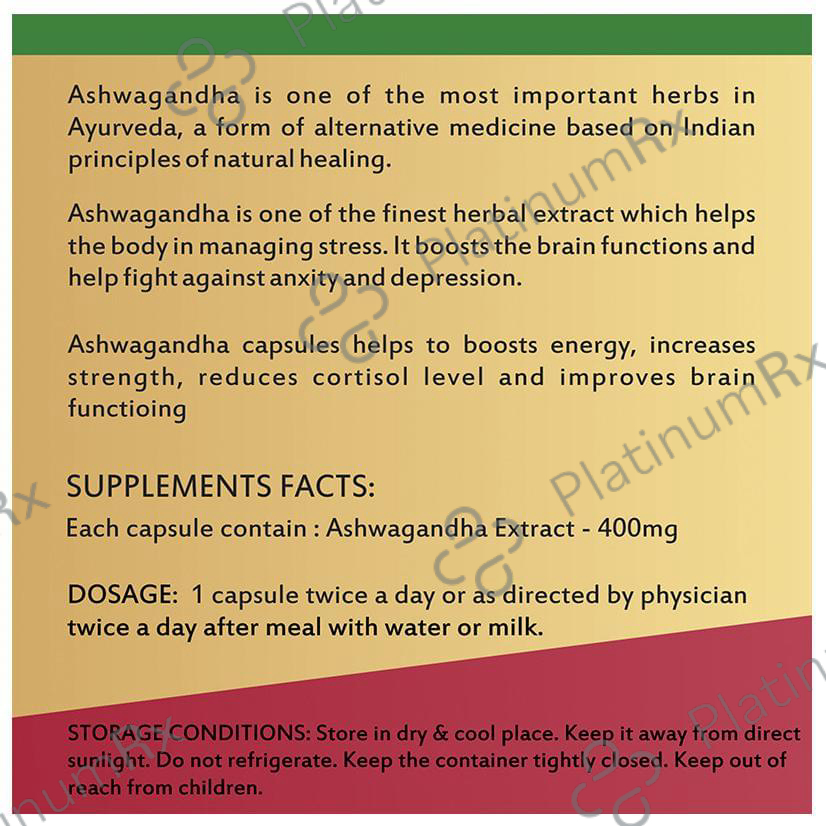 Ayurwin Ashwagandha Capsule