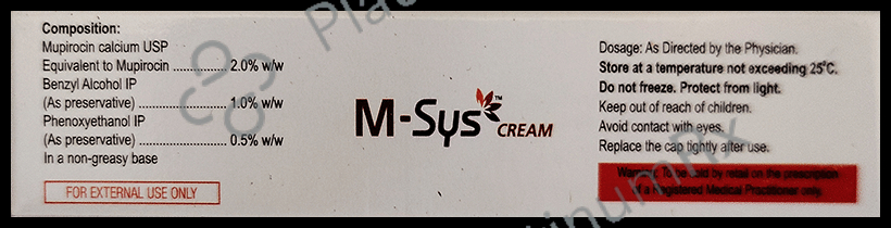 M Sys 2% Cream 10gm