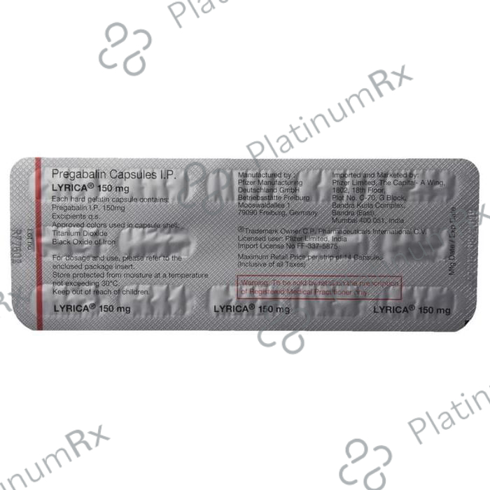 Lyrica 150mg Capsule