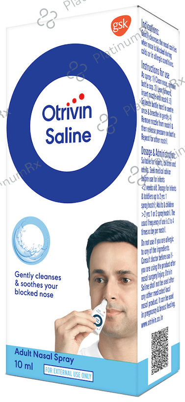 Otrivin Saline Nasal Spray10ml