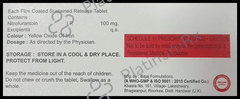 Nexa 100mg Tablet SR