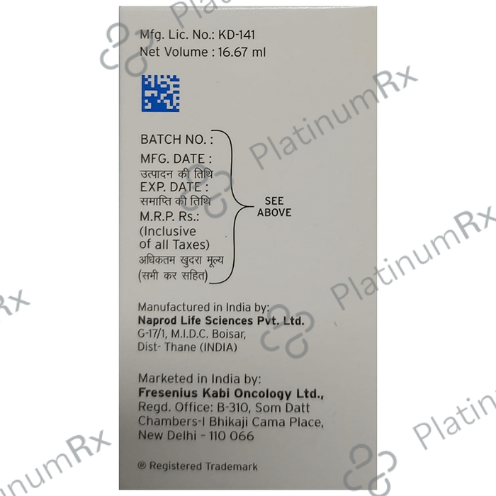 Intaxel 100mg Injection 17 Injection