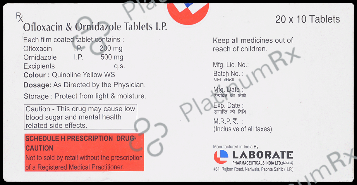 Nflox-TZ Tablet