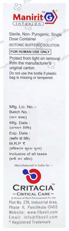 Manirit G Infusion