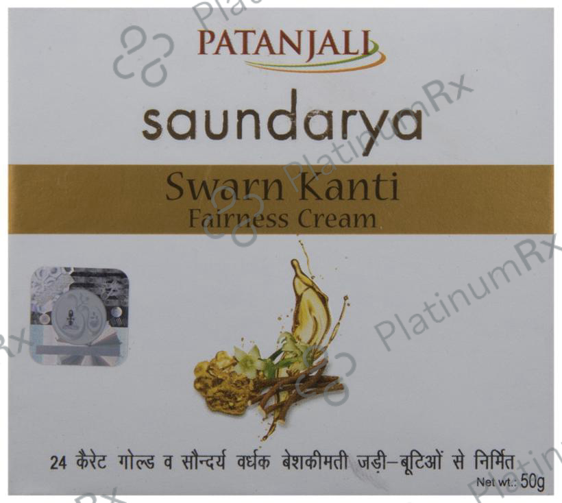 Patanjali Ayurveda Saundarya Swarn Kanti Fairness Cream