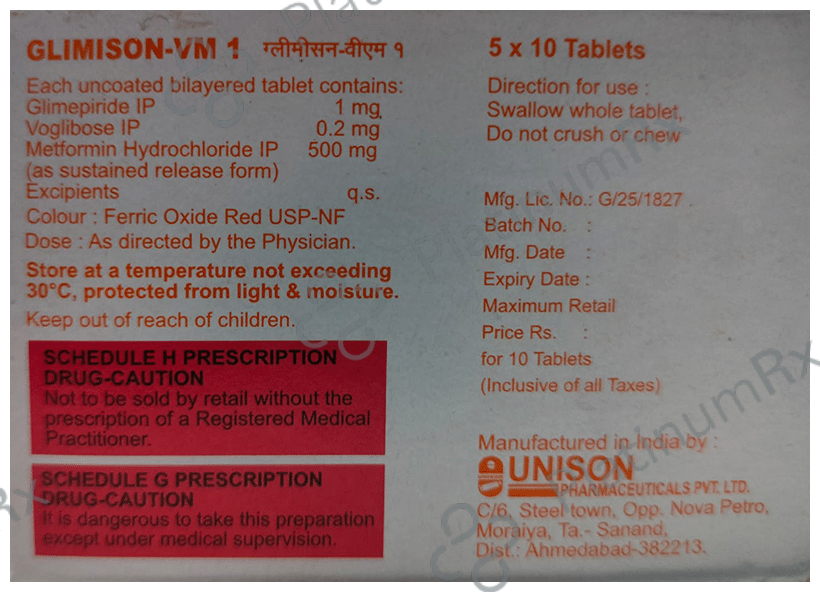 Glimison-VM 1 Tablet SR
