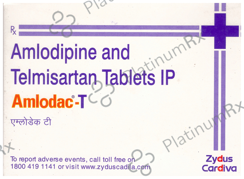 Amlodac T 5/40mg Tablet 15s